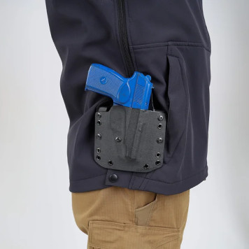 Black SoftShell Diabas Jacket-9