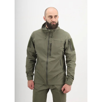 Tactical Softshell Jacket "Platan Olive"