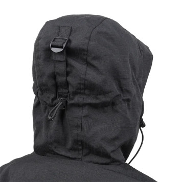 SAS Combat Jacket with Detachable Liner - Black-9