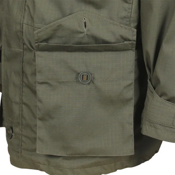 SAS Combat Jacket with Detachable Liner in Olive-4