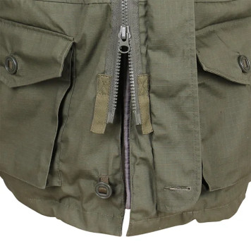 SAS Combat Jacket with Detachable Liner in Olive-5