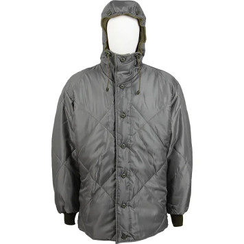 SAS Combat Jacket with Removable Liner and Buttoned Shoulder Straps in Olive-12