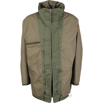 SAS Combat Jacket with Removable Liner and Buttoned Shoulder Straps in Olive-17