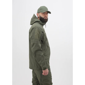 Storm V2 Tactical Jacket by Splav - Olive Waterproof Membrane-2