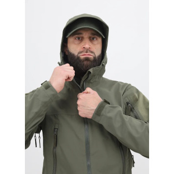 Storm V2 Tactical Jacket by Splav - Olive Waterproof Membrane-3