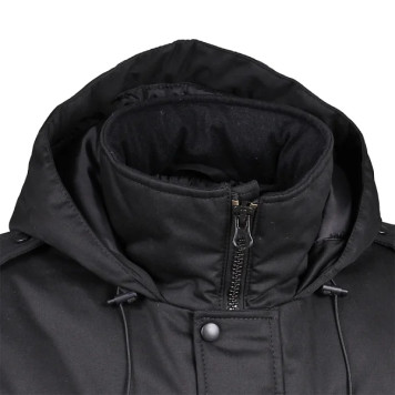Shortened Winter Jacket Splat B-52 Mod 2 Black with Hood-5