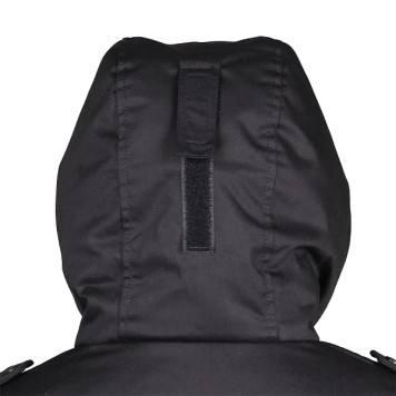 Shortened Winter Jacket Splat B-52 Mod 2 Black with Hood-6