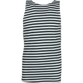 Striped Border Troops Cotton T-Shirt