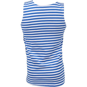 Striped Cotton Shirt "SpР»Р°РІ VDV"-1