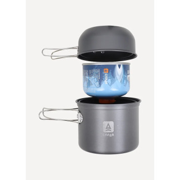 Compact Cookware Set Spлав for 2 Persons-6