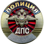 Large Police DPS Metal Badge