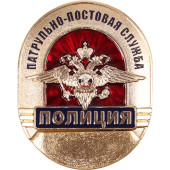 Large Police PPS Metal Badge