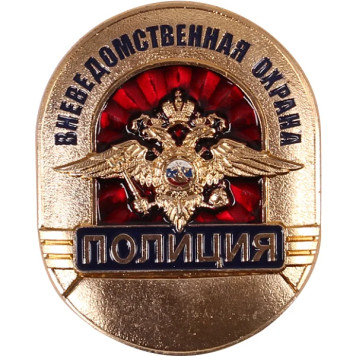 Large Police Auxiliary Security Metal Badge