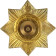 Badge en métal de l'Impératrice Catherine II la Grande