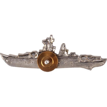 Commander&s Metal Star Badge-1