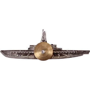 Commander Submarine Star Metal Badge-1