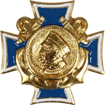 P.S. Nakhimov Metal Chest Badge
