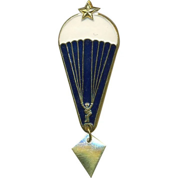 Paratrooper Star Metal Badge