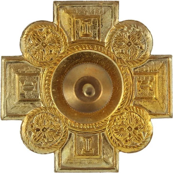 Imperial Russia Peter the Great Medal - Metal Chest Badge-1