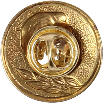 Stalin Metal Badge with Red Background-1