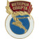 Badge métal pour vétérans des sports