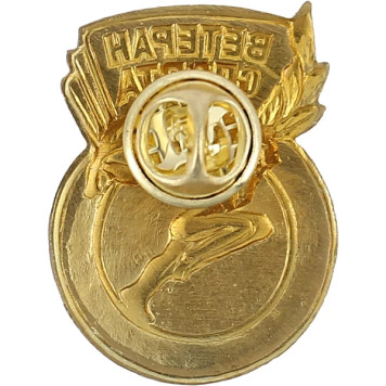 Veteran Sports Metal Badge-1