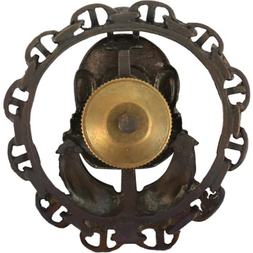 Diver&s Metal Chest Badge with Chain-1