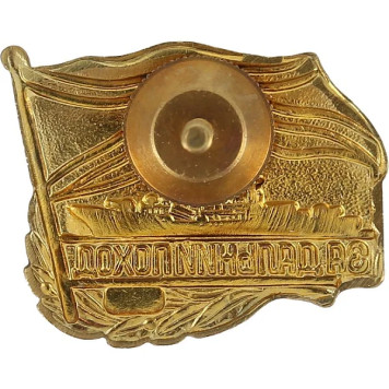 Chest Badge for Long Campaign Ship - Cold Enamel Metal-1