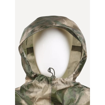 Dromader Tactical Poncho with Moss Taffeta Rip-Stop Waterproof Fabric-6