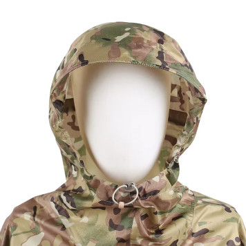 ドロマデール マルチパット リップストップ ポンチョ スプラブ製-6