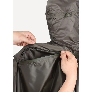 Olive Rip-Stop Tactical Poncho Dromader Enhanced-3