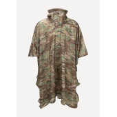 Multipurpose Military Poncho Multipat Rip-Stop Taffeta