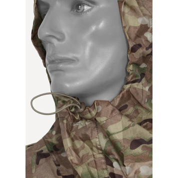 Enhanced Military Poncho Multipat Rip-Stop Taffeta-1