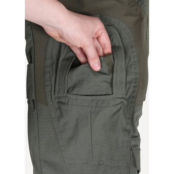 Removable Olive Protect Knee Pads for Tactical Pants-2