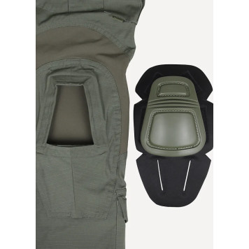 Removable Olive Protect Knee Pads for Tactical Pants-3