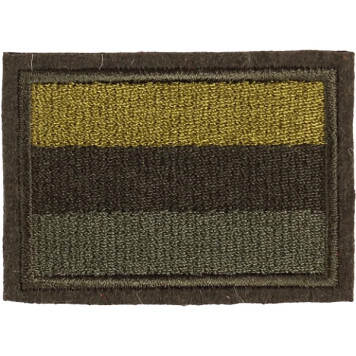 Russian Flag Arm Patch 40x60 mm Field Embroidery Silk