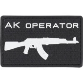 Velcro Patch for AK Operator - Black PVC