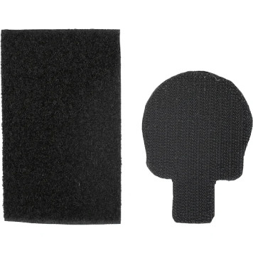 Embroidered Tricolor Skull Patch with Velcro-1