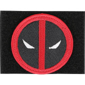 Deadpool Silk Embroidered Velcro Arm Patch Deadpool Silk Embroidered Velcro Arm Patch