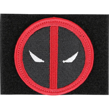 Deadpool Silk Embroidered Velcro Arm Patch