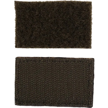 Velcro Patch Russian Flag 35x55 mm Sand Color Silk Embroidery-1