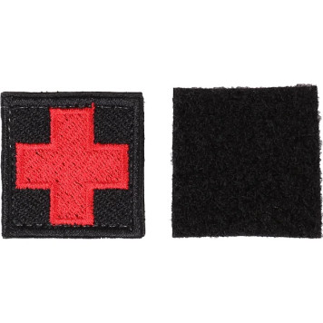 Medical Cross Arm Patch with Velcro-1