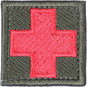 医用十字魔术贴臂章 医用十字魔术贴臂章