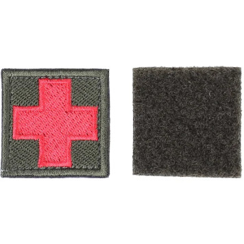 Medical Cross Arm Patch with Velcro-1
