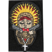 Embroidered Latin Matryoshka Arm Patch with Velcro Embroidered Latin Matryoshka Arm Patch with Velcro