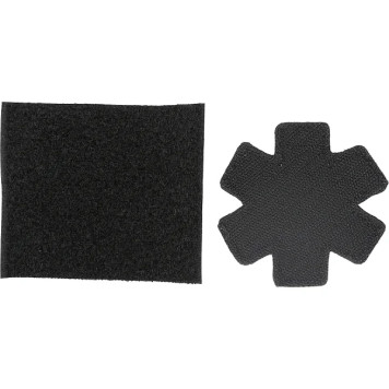 Paramedic Red Embroidered Patch with Velcro-1