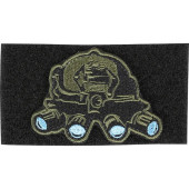 Night Vision Patch with Velcro - Olive Silk Embroidery Night Vision Patch with Velcro - Olive Silk Embroidery