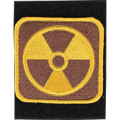Radiation Patch with Velcro - Silk Embroidery Radiation Patch with Velcro - Silk Embroidery