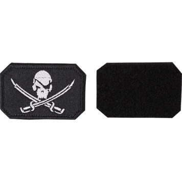 Rogers FON Black Embroidered Patch with Velcro-1