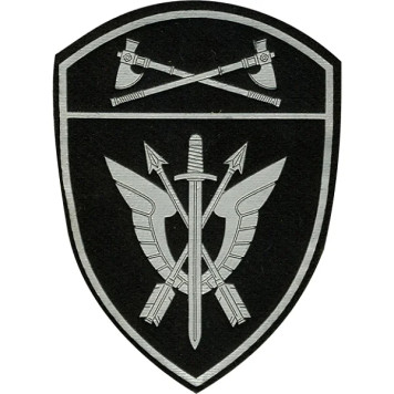 Rosgvardia SOBR Arm Patch with Velcro Field Plastic